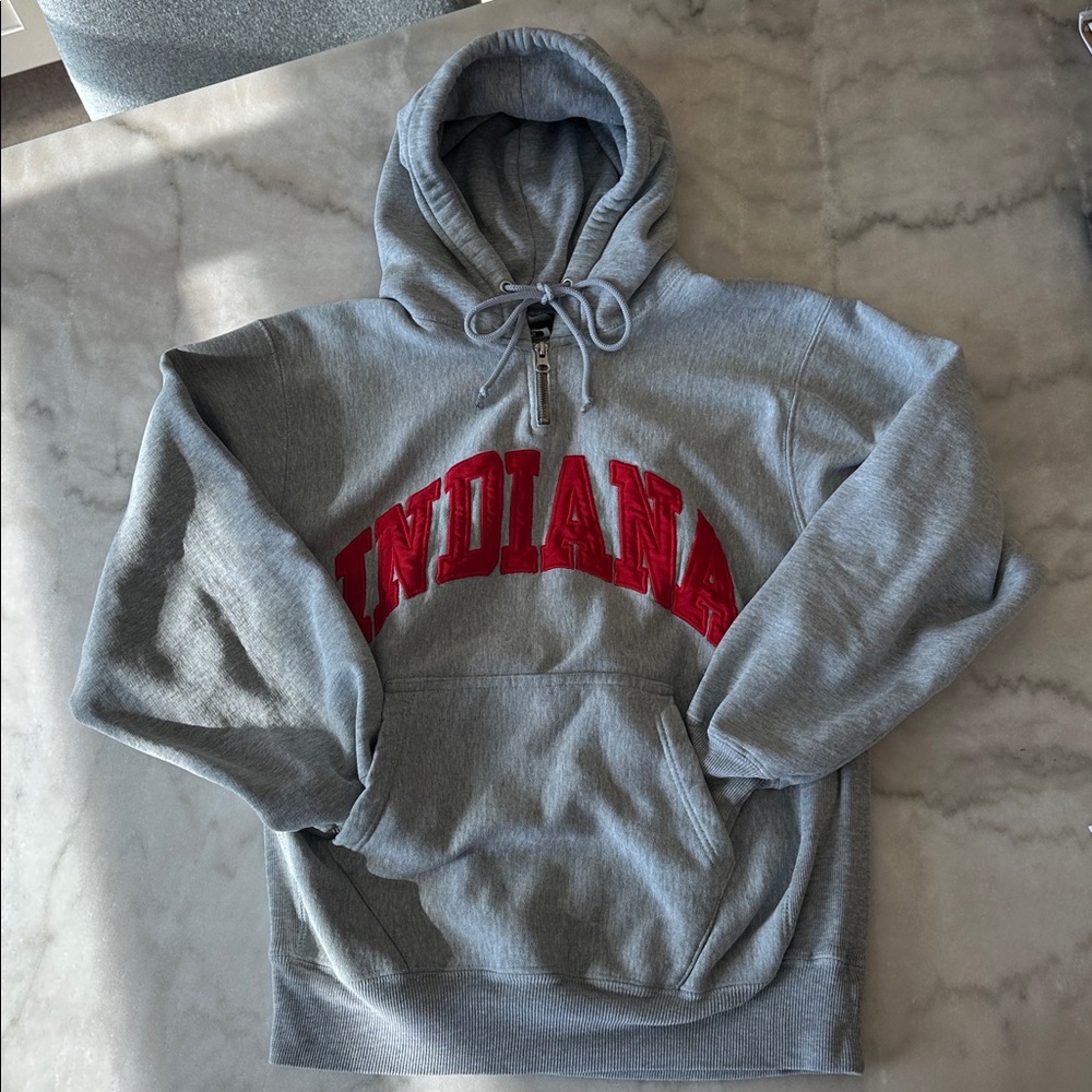 Indiana University Hoosiers Vintsge Hoodie by Steve & Barry's - Picture 15 of 15